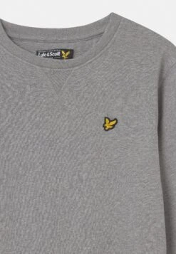 Lyle & Scott Classic Crew Neck- Sweater - Vintage Grey Heather -Lyle & Scott Verkoop 436820f89ce84f559b5c6b9039897739
