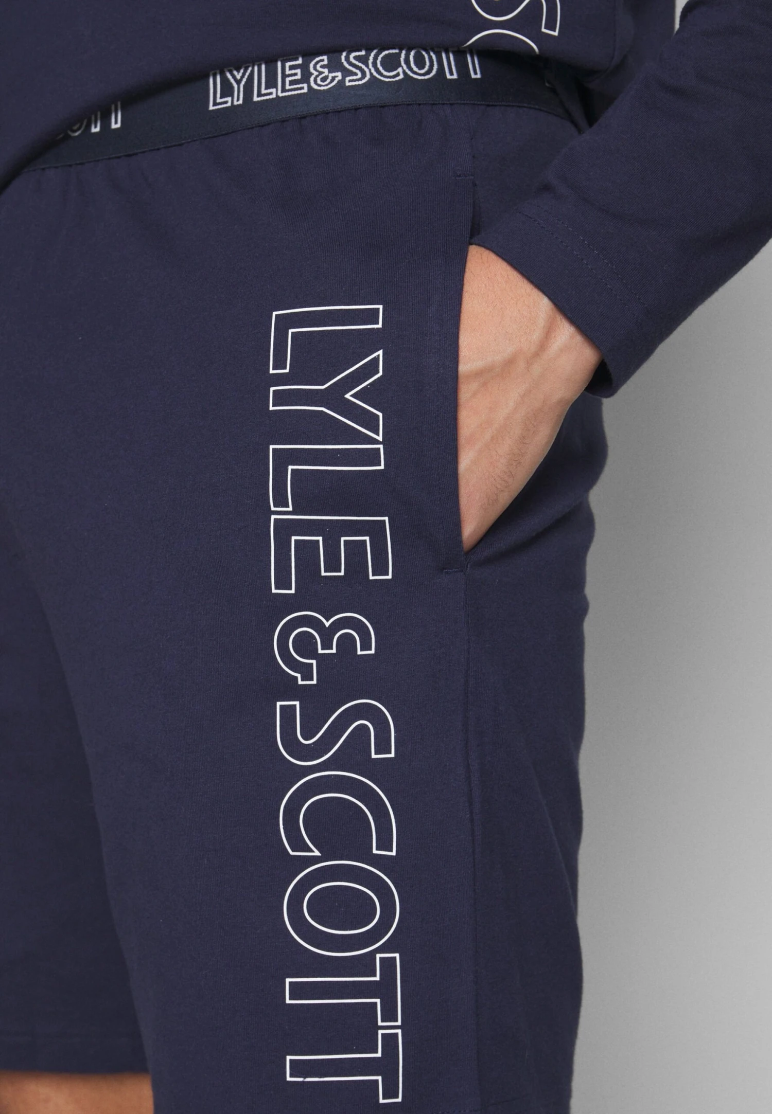 Lyle & Scott Harlow Set - Pyjama - Peacoat 6 Lyle & Scott Harlow Set - Pyjama - Peacoat - Afbeelding 6