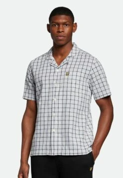Lyle & Scott Gingham Revere Collar - Overhemd - Grau