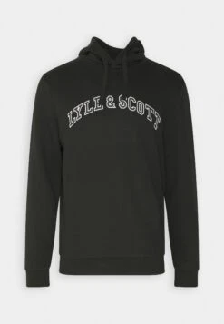 Lyle & Scott Collegiate Overhead Hoodie - Hoodie - Nero -Lyle & Scott Verkoop 4536305185b945b1a609fa42ecce993c