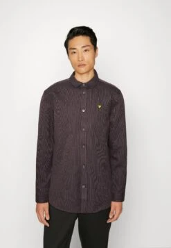 Lyle & Scott End On End - Overhemd - Beetroot/Jet Black