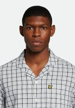 Lyle & Scott Gingham Revere Collar - Overhemd - Grau 9 Lyle & Scott Gingham Revere Collar - Overhemd - Grau -Lyle & Scott Verkoop 468b086d94c841158e74ddf1215fad48