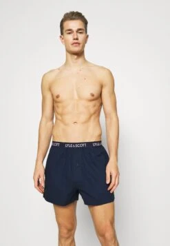 Lyle & Scott Rodney 5 Pack - Boxershort - Peacoat/Chambray Blue/China Blue