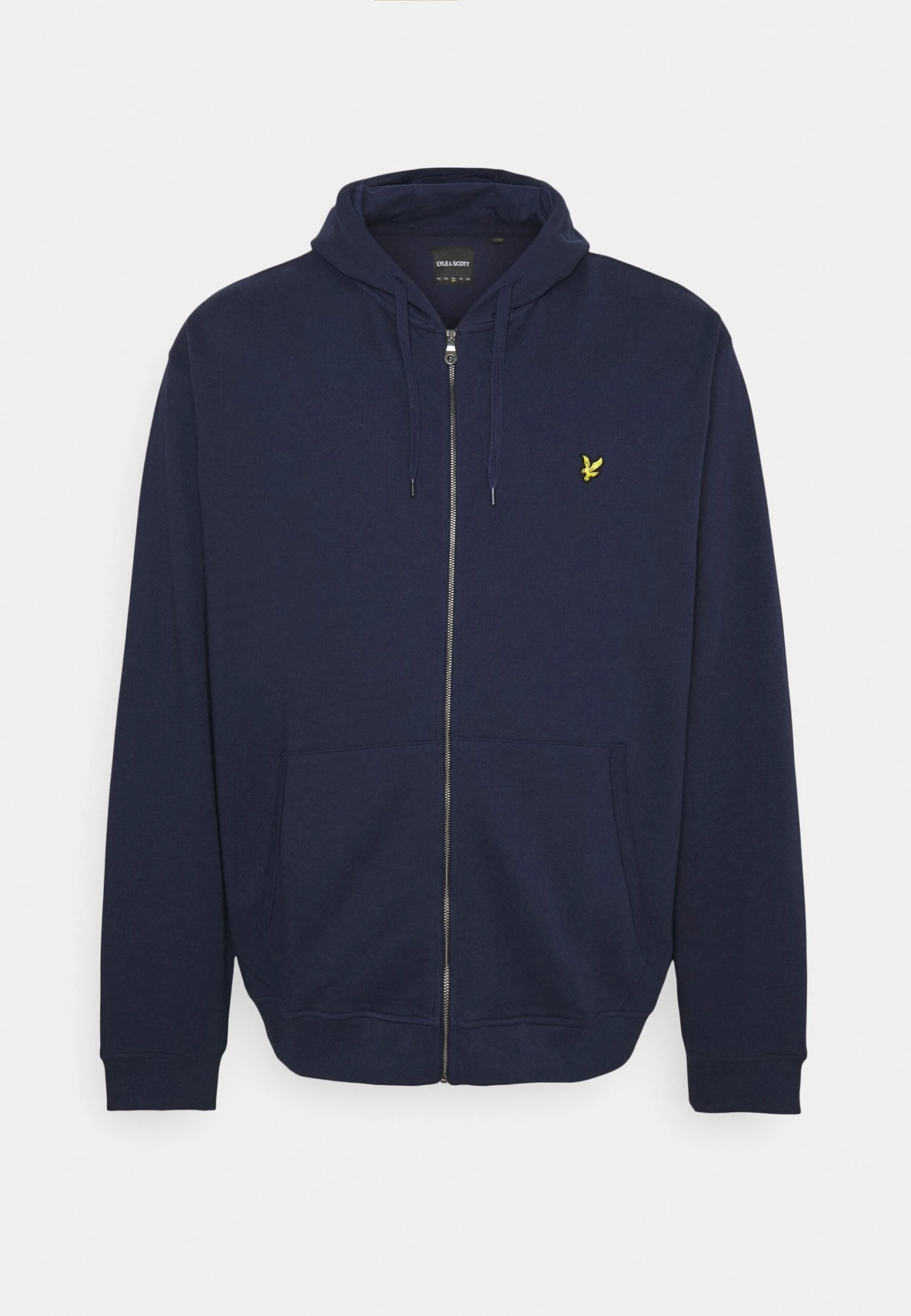 Lyle & Scott Plus Zip Through Hoodie - Sweater Met Rits - Navy 5 Lyle & Scott Plus Zip Through Hoodie - Sweater Met Rits - Navy - Afbeelding 5