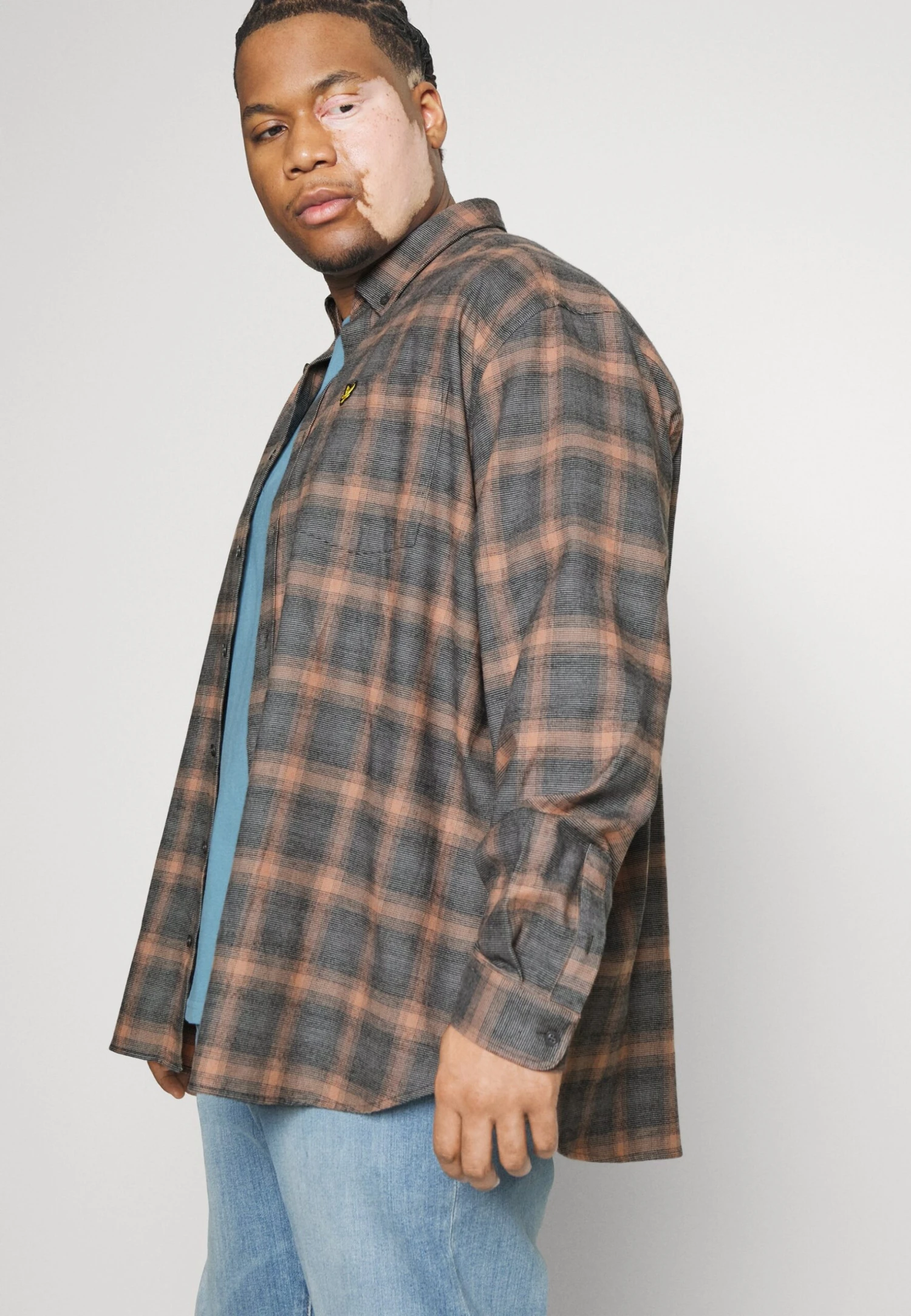 Lyle & Scott Plus Button Down - Overhemd - Jet Black 4 Lyle & Scott Plus Button Down - Overhemd - Jet Black - Afbeelding 4