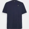 Lyle & Scott Plus Plain- T-Shirt Basic - Navy