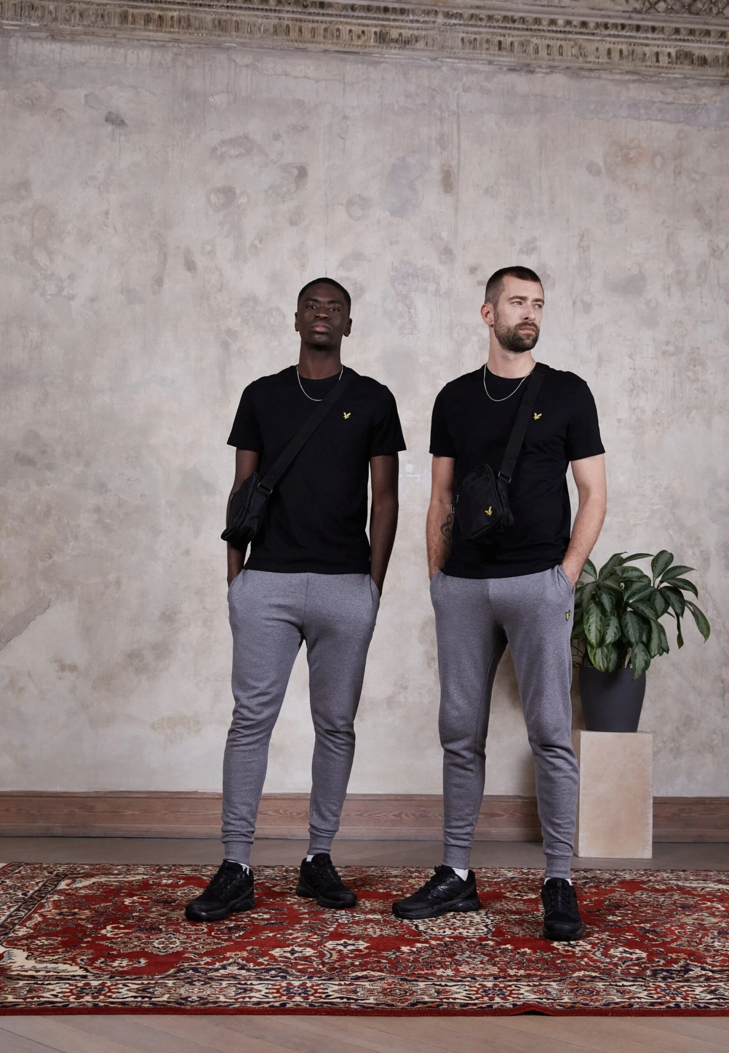 Lyle & Scott Plain - T-Shirt Basic - Jet Black 2 Lyle & Scott Plain - T-Shirt Basic - Jet Black - Afbeelding 2