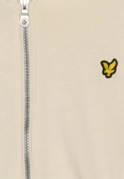 Lyle & Scott Loose Fit Zip Up Hoodie - Sweater Met Rits - Turtle Dove -Lyle & Scott Verkoop 57b8abe7c11e4bf8813c83662102b4c6
