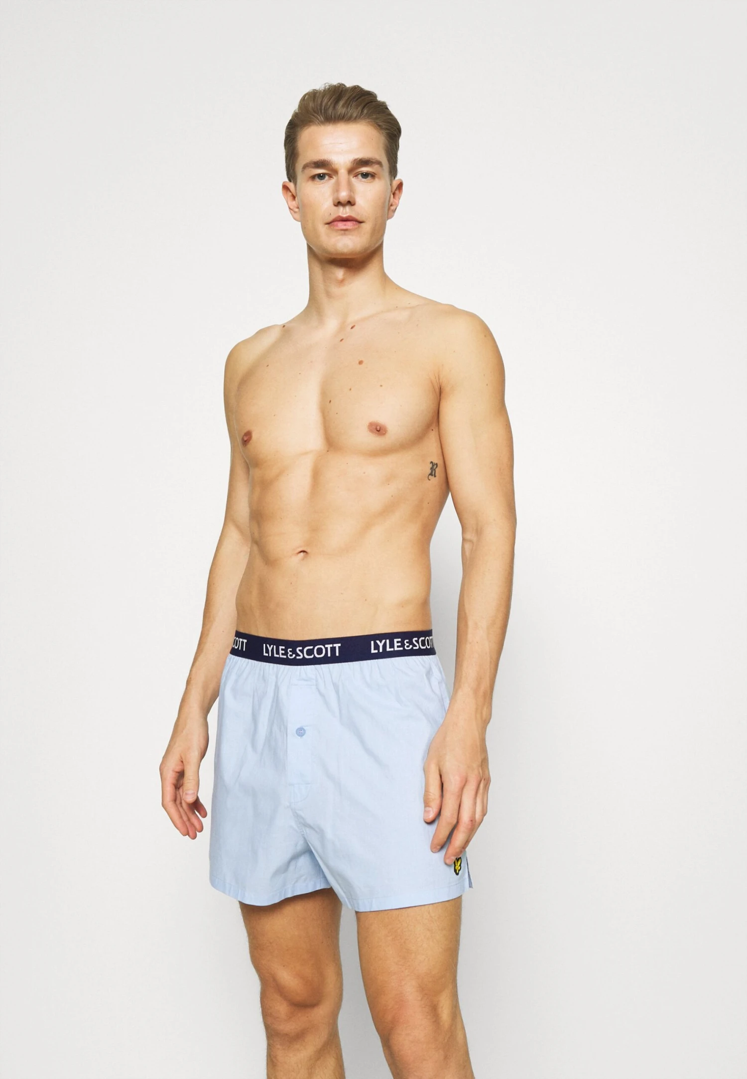 Lyle & Scott Rodney 5 Pack - Boxershort - Peacoat/Chambray Blue/China Blue 3 Lyle & Scott Rodney 5 Pack - Boxershort - Peacoat/Chambray Blue/China Blue - Afbeelding 3