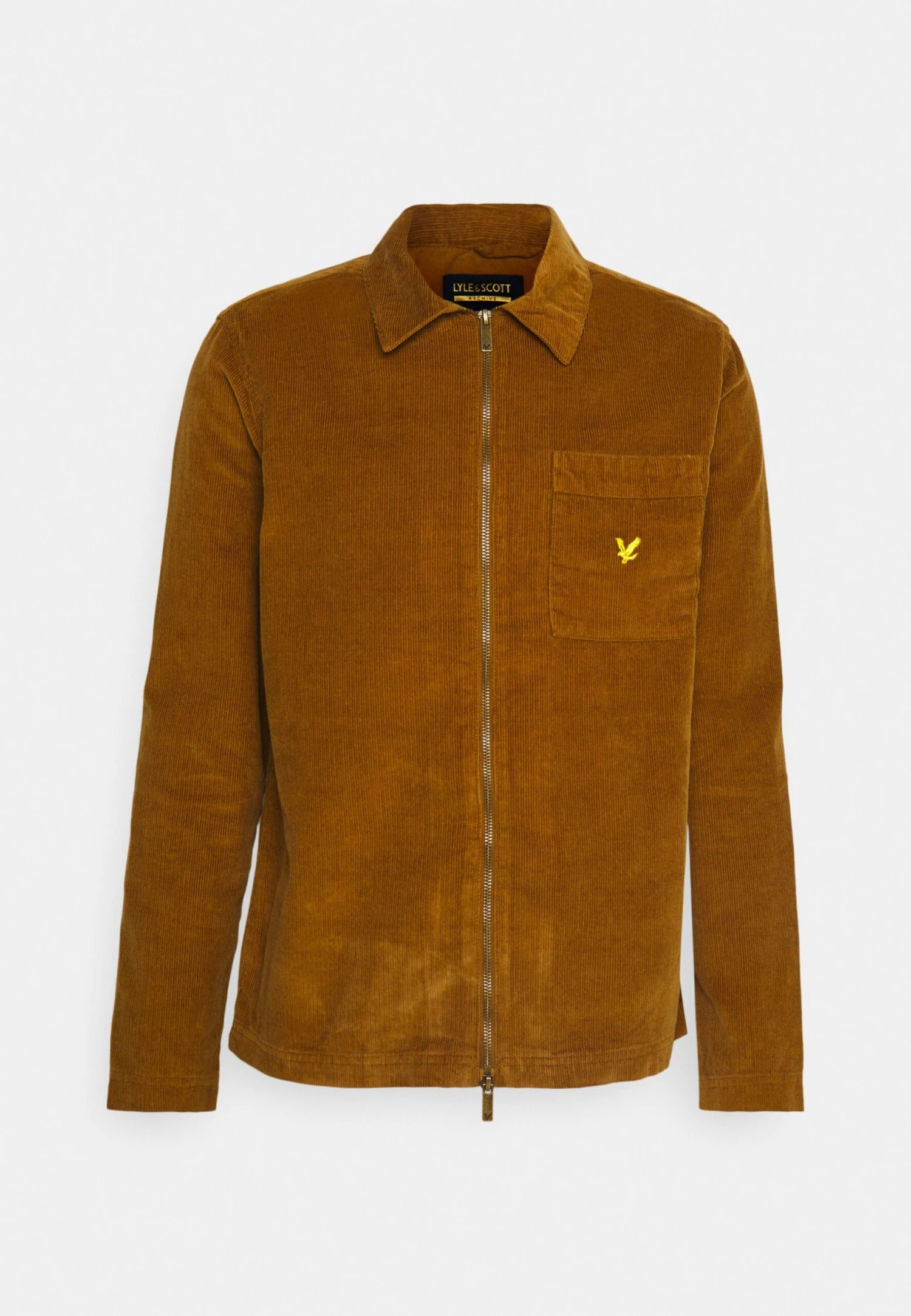 Lyle & Scott Overshirt Unisex - Jas - Harness Brown 5 Lyle & Scott Overshirt Unisex - Jas - Harness Brown - Afbeelding 5