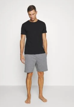 Lyle & Scott Maxwell 3 Pack - Pyjamashirt - Black