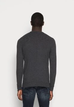 Lyle & Scott Crew Neck Jumper - Trui - Charcoal Marl -Lyle & Scott Verkoop 5cc1884e52034444938c1efc81c5e2ae