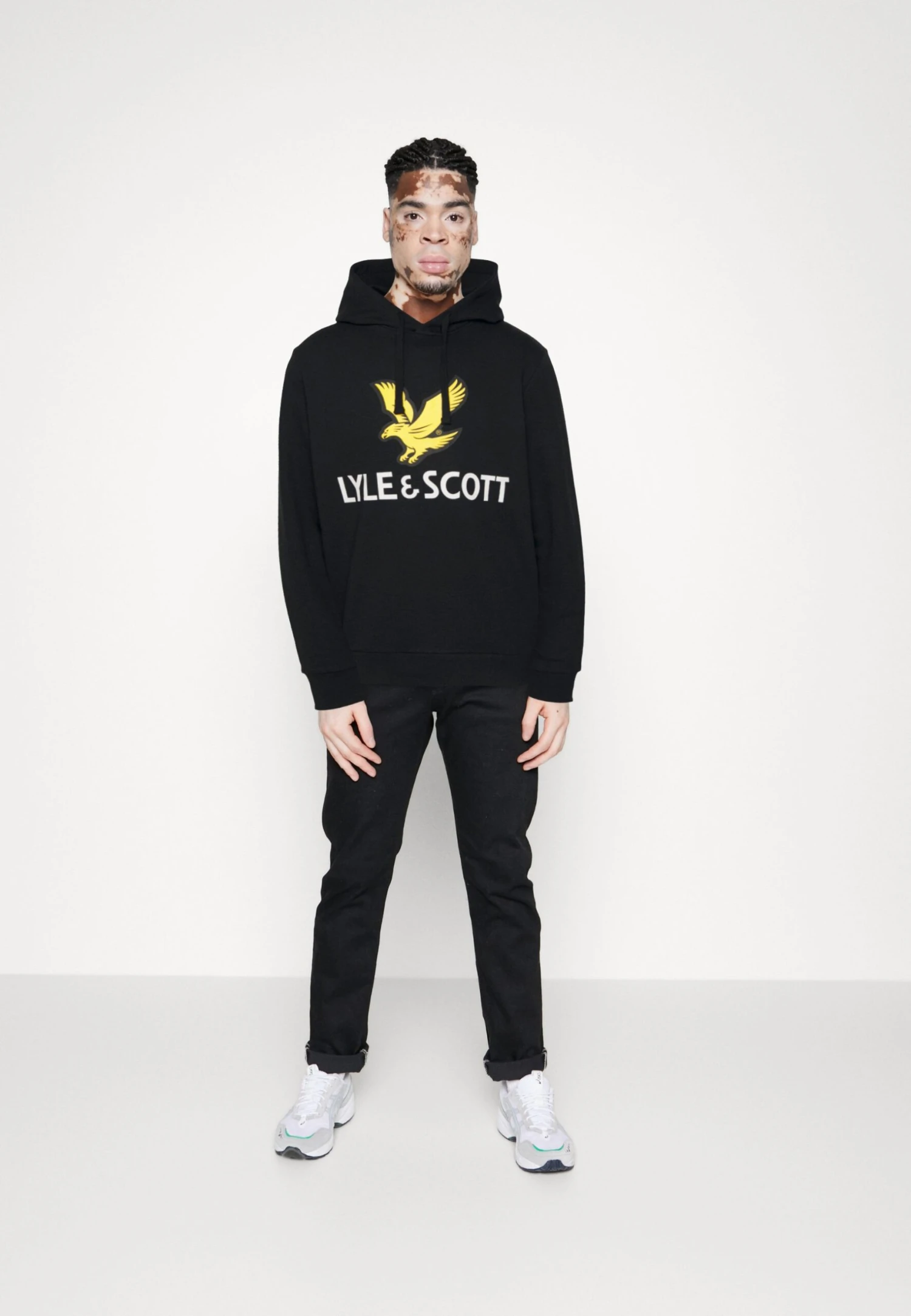 Lyle & Scott Overhead Hoodie - Hoodie - Nero 2 Lyle & Scott Overhead Hoodie - Hoodie - Nero - Afbeelding 2