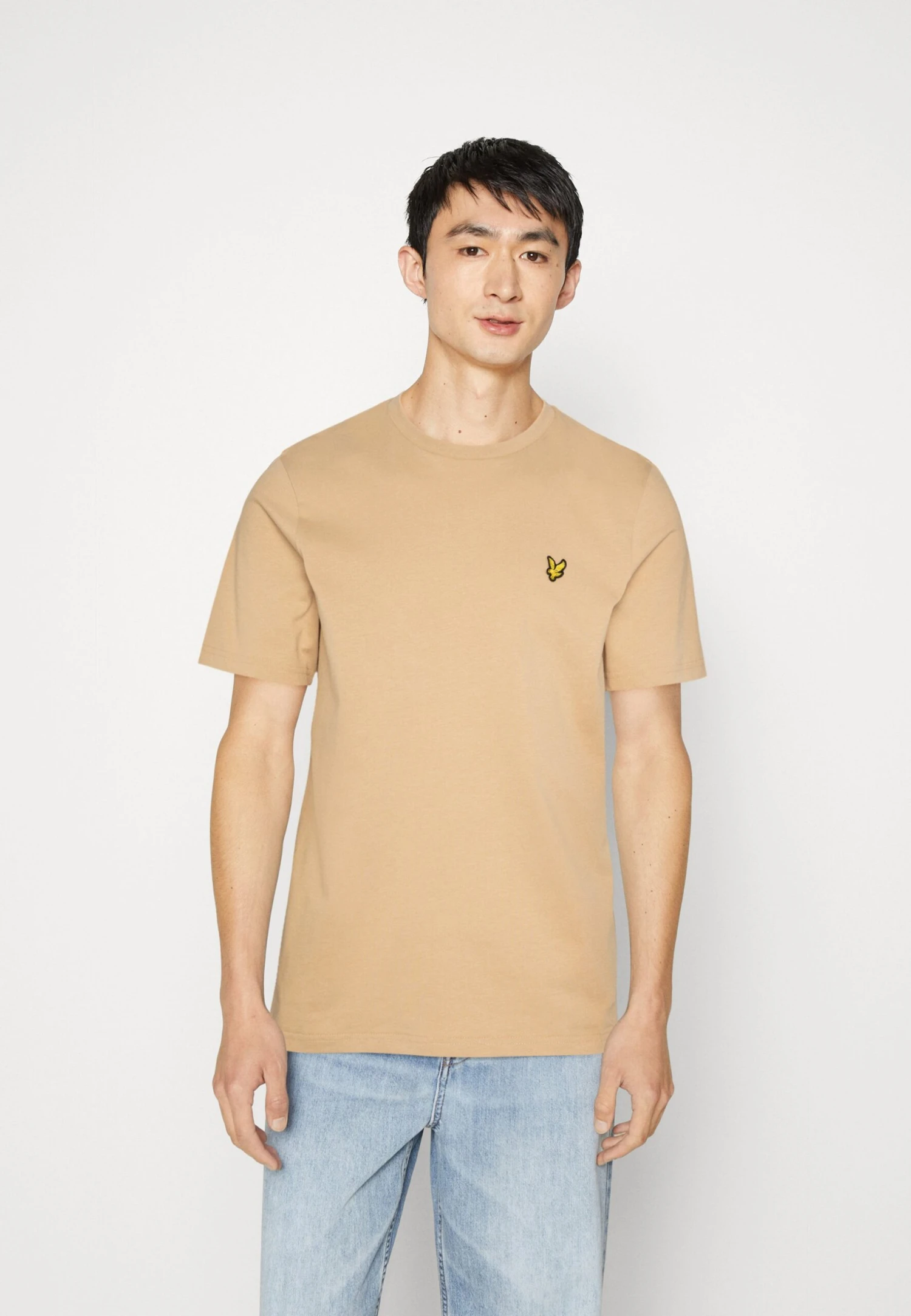 Lyle & Scott Plain - T-Shirt Basic - Cairngorms Khaki 1 Lyle & Scott Plain - T-Shirt Basic - Cairngorms Khaki