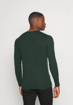 Lyle & Scott Crew Neck Jumper - Trui - Dark Green -Lyle & Scott Verkoop 5ea1fe8701884e24a762fc894fe9d565