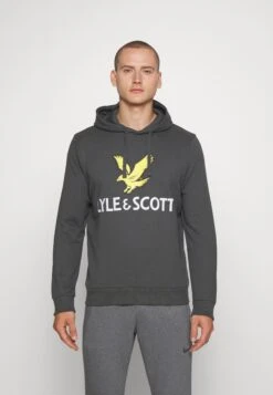 Lyle & Scott Verkoop 43 Lyle & Scott Overhead Hoodie - Hoodie - Granite