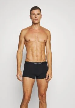 Lyle & Scott Jackson 5 Pack - Onderbroeken - Black/Bright White/Light Grey Marl/Dark Grey Marl/Peacoat