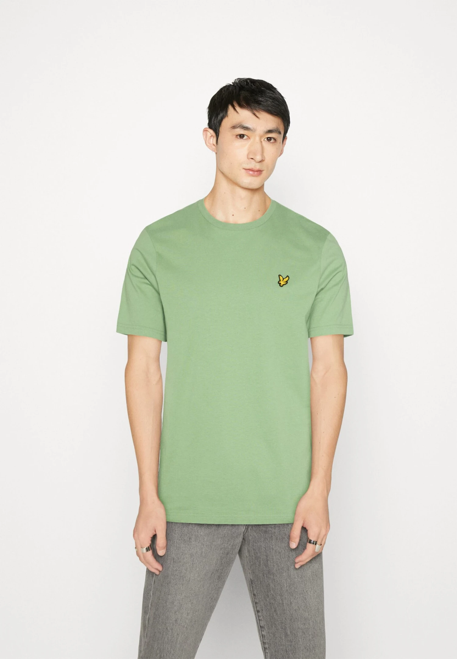 Lyle & Scott Plain - T-Shirt Basic - Glencoe Green 1 Lyle & Scott Plain - T-Shirt Basic - Glencoe Green