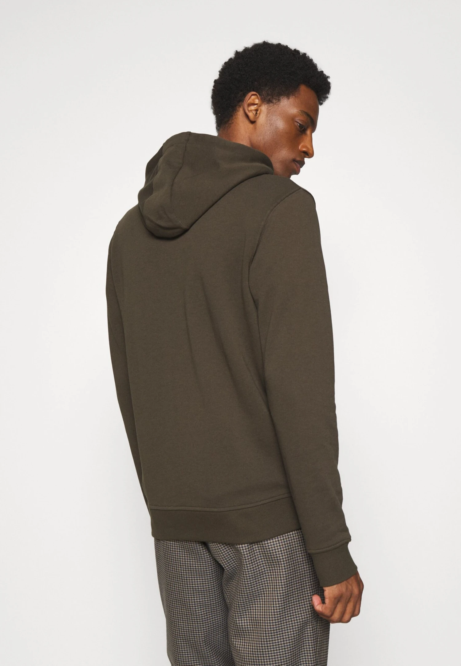 Lyle & Scott Zip Through Hoodie - Sweater Met Rits - Olive 3 Lyle & Scott Zip Through Hoodie - Sweater Met Rits - Olive - Afbeelding 3