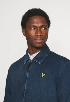 Lyle & Scott Coach Jacket - Spijkerjas - Mid Wash -Lyle & Scott Verkoop 65868aa12b90472fb7e892d8f4615533