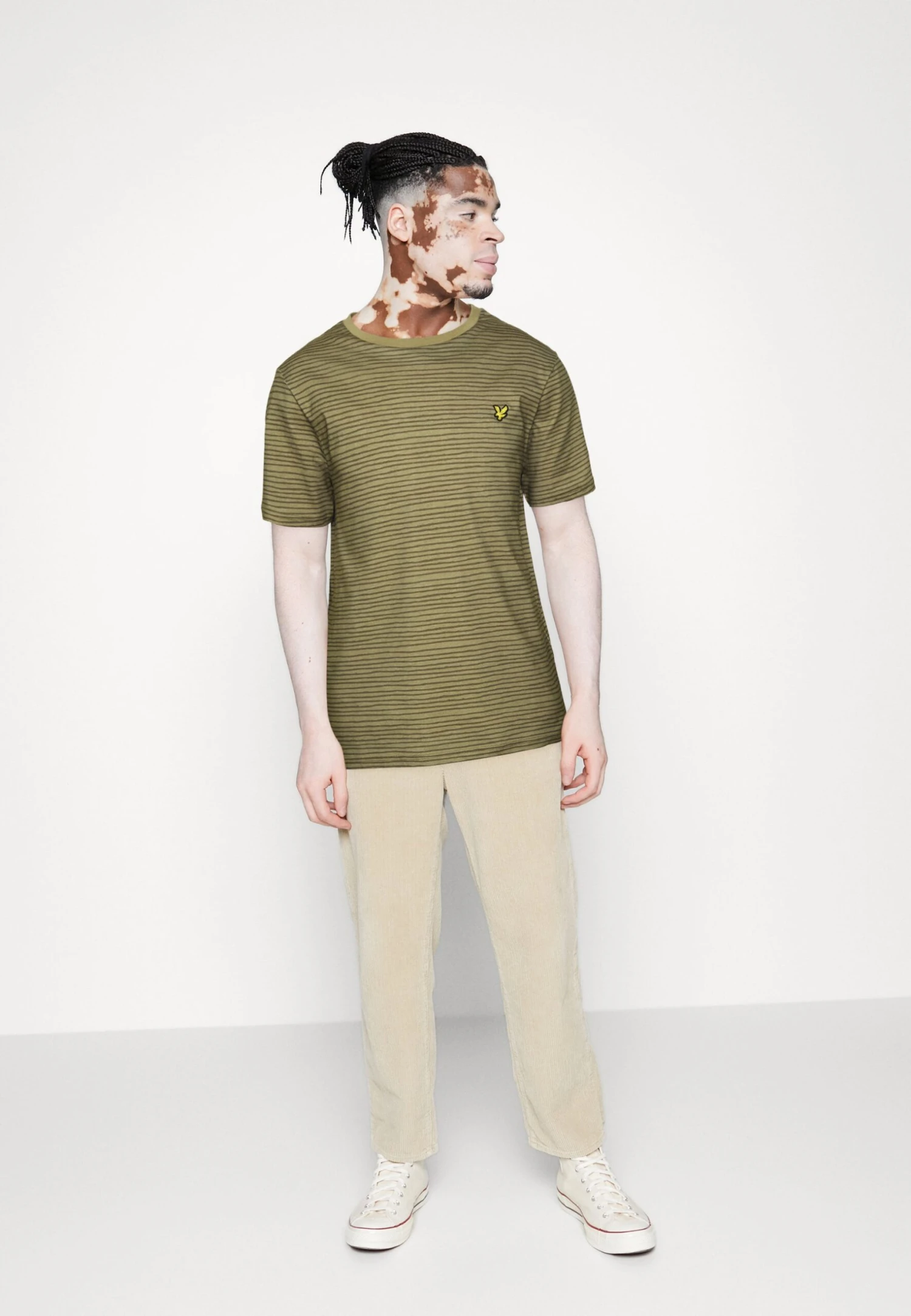 Lyle & Scott Breton - T-Shirt Print - Seaweed/Olive 2 Lyle & Scott Breton - T-Shirt Print - Seaweed/Olive - Afbeelding 2