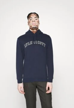 Lyle & Scott Collegiate Overhead Hoodie - Hoodie - Navy