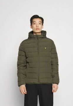 Lyle & Scott Lightweight Puffer Jacket - Jas - Olive