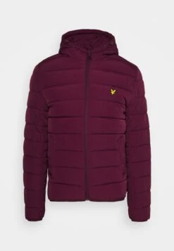 Lyle & Scott Lightweight Puffer Jacket - Jas - Burgundy