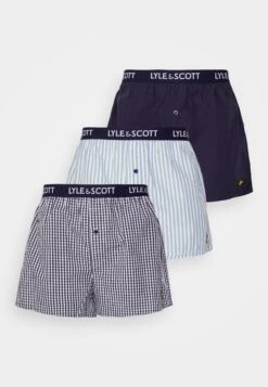 Lyle & Scott Lenny 3 Pack - Boxershort - Peacoat -Lyle & Scott Verkoop 6ef6f04fa51447df9222d61322e4b654