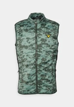 Lyle & Scott Seafoam Gilet - Softshelljas - Cactus Green/ Stonewall Green -Lyle & Scott Verkoop 6fda219f0649463e9f03631506f5b8b9