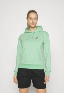 Lyle & Scott Hoodie - Sweater Met Rits - Pale Teal