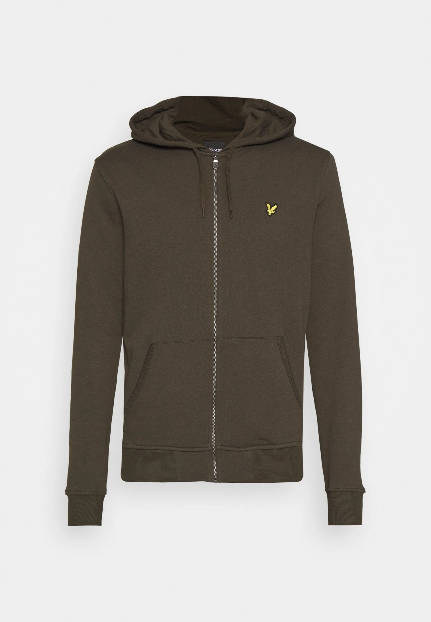 Lyle & Scott Zip Through Hoodie - Sweater Met Rits - Olive 6 Lyle & Scott Zip Through Hoodie - Sweater Met Rits - Olive - Afbeelding 6