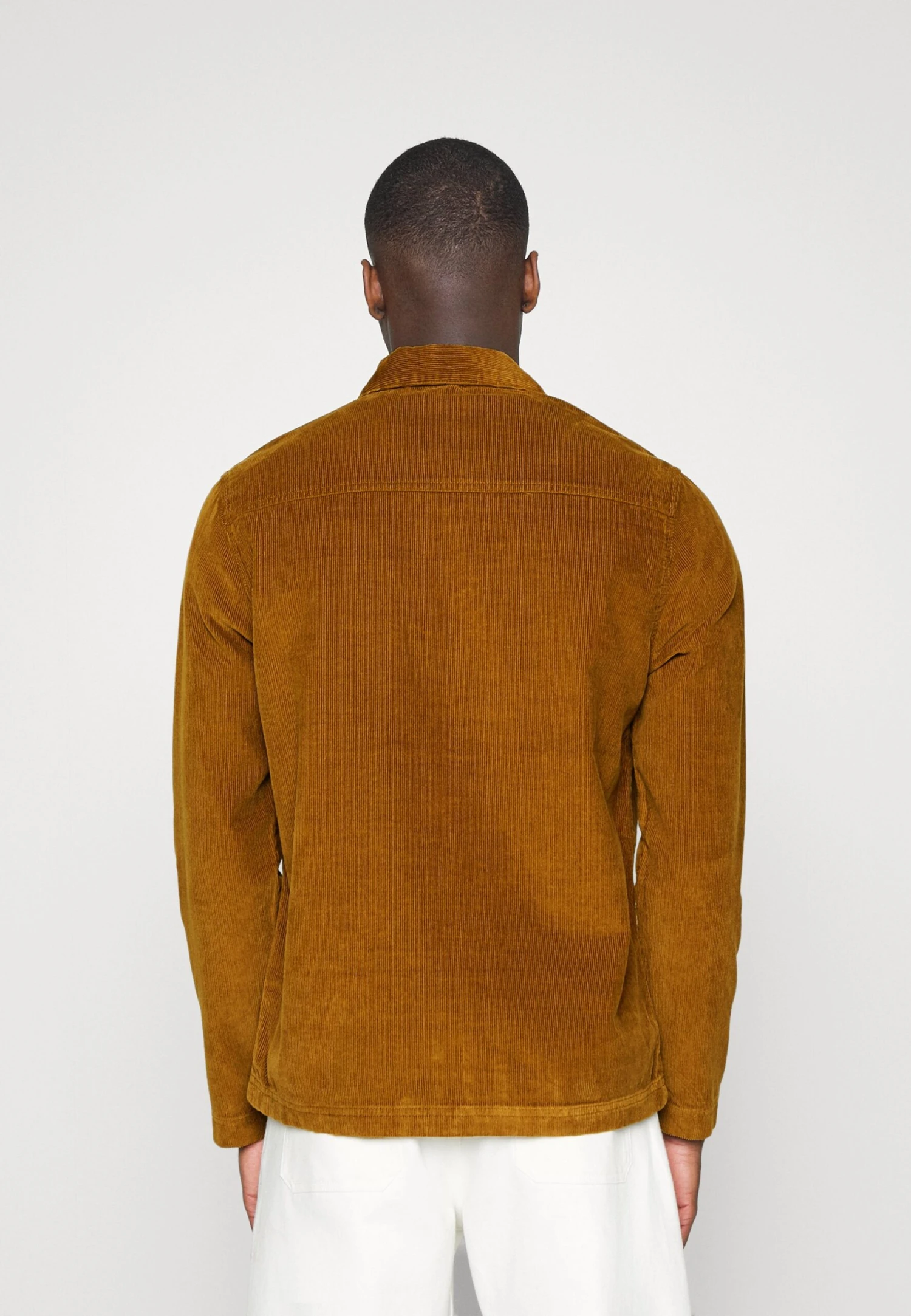 Lyle & Scott Overshirt Unisex - Jas - Harness Brown 3 Lyle & Scott Overshirt Unisex - Jas - Harness Brown - Afbeelding 3