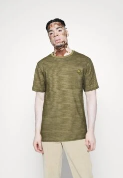 Lyle & Scott Breton - T-Shirt Print - Seaweed/Olive