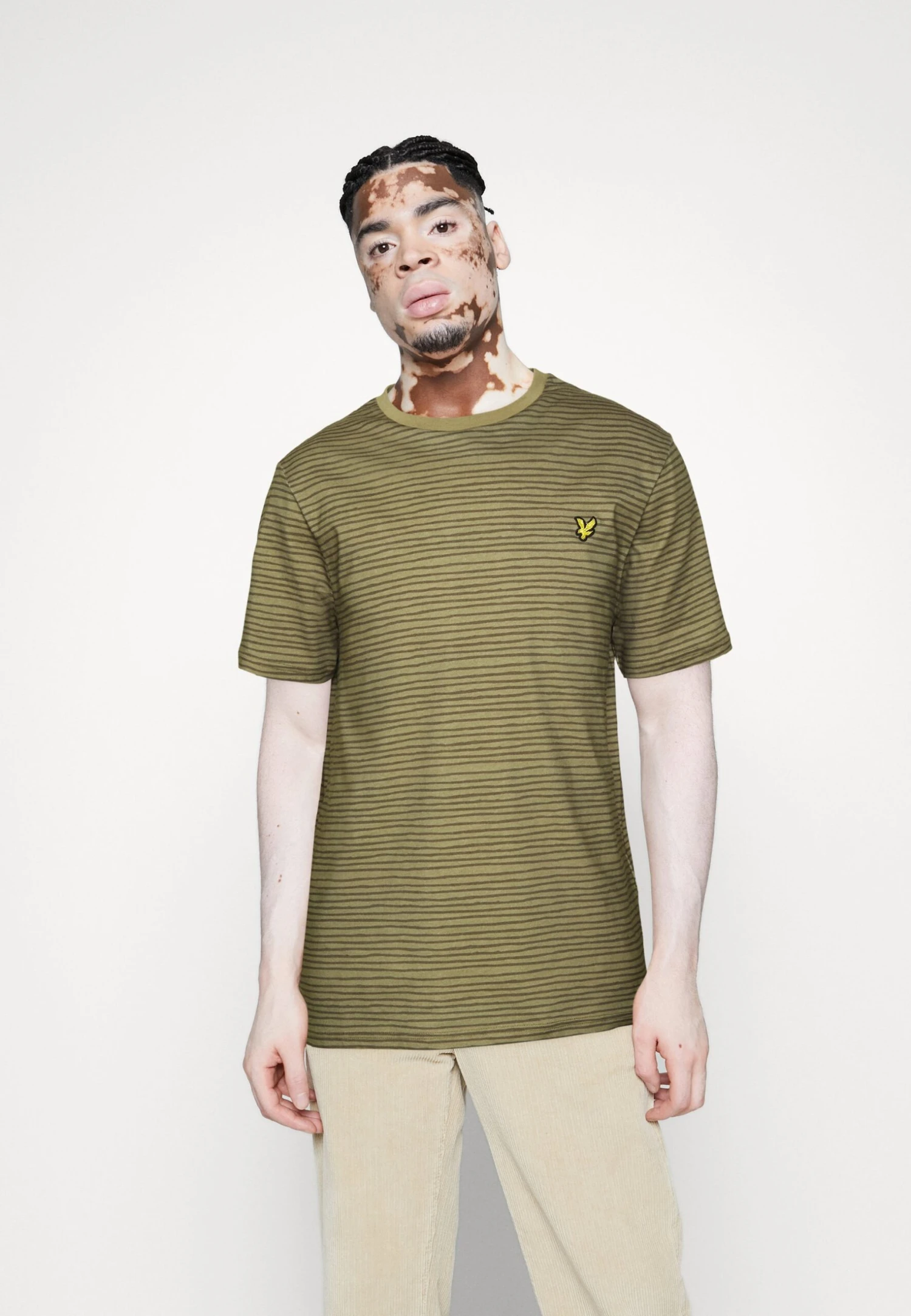 Lyle & Scott Breton - T-Shirt Print - Seaweed/Olive 1 Lyle & Scott Breton - T-Shirt Print - Seaweed/Olive