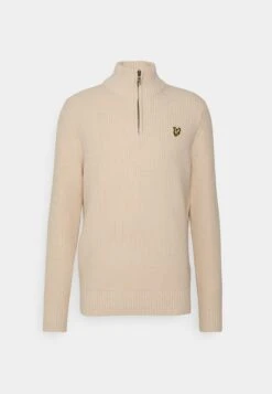 Lyle & Scott Quarter Zip- Trui - Taupe
