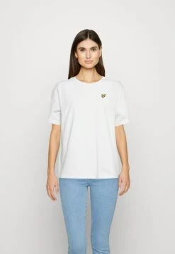 Lyle & Scott Oversized - T-Shirt Basic - White