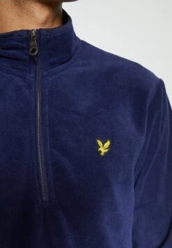 Lyle & Scott Quarter Zip - Fleece Trui - Navy 11 Lyle & Scott Quarter Zip - Fleece Trui - Navy -Lyle & Scott Verkoop 78c9bfab16324d53a9a802fa8c5177fc