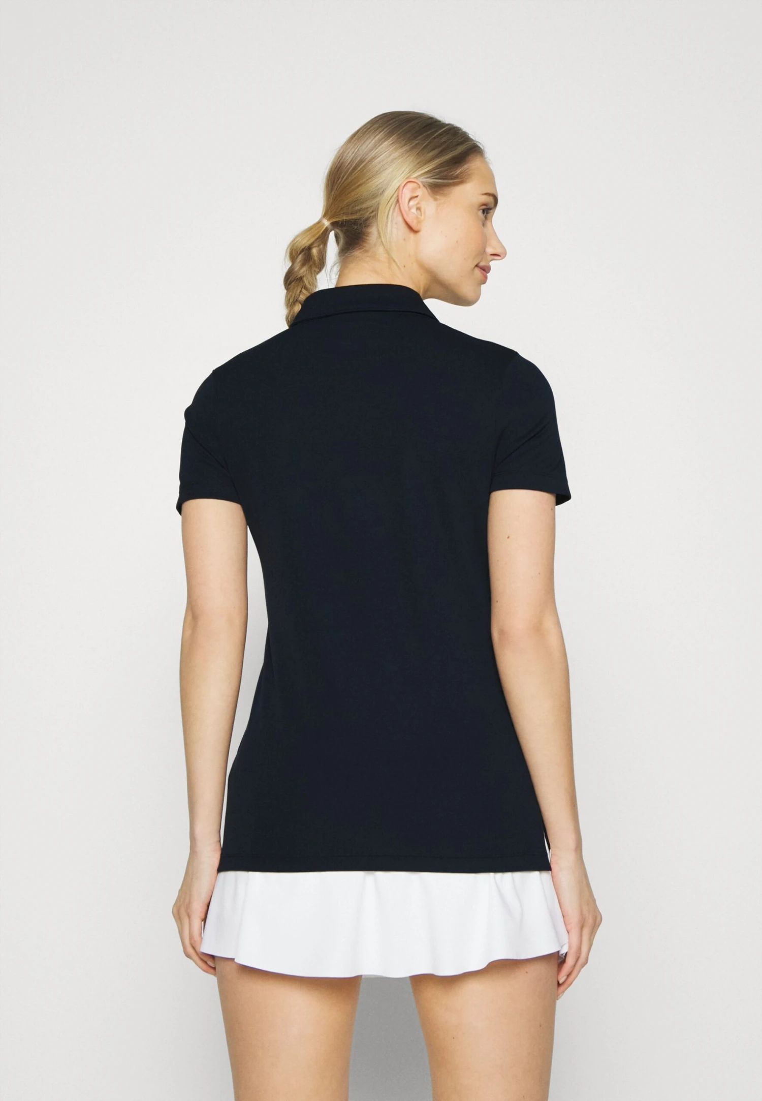 Lyle & Scott The Philippa Polo - T-Shirt Basic - Dark Navy 3 Lyle & Scott The Philippa Polo - T-Shirt Basic - Dark Navy - Afbeelding 3