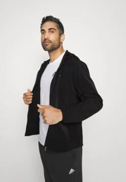 Lyle & Scott Hooded Sports Jacket - Regenjas - Jet Black -Lyle & Scott Verkoop 79d63398a6f241b7a1f3138aa813db9d