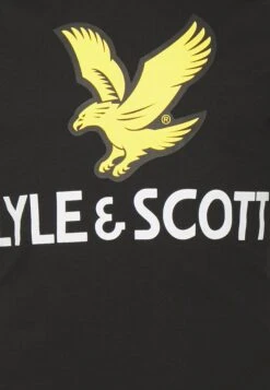 Lyle & Scott T-Shirt Print - Nero -Lyle & Scott Verkoop 7a637a94354847d1a9cc7d723969a49b