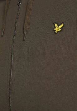 Lyle & Scott Zip Through Hoodie - Sweater Met Rits - Olive 13 Lyle & Scott Zip Through Hoodie - Sweater Met Rits - Olive -Lyle & Scott Verkoop 7afb1f2454874be3ae64ca2a3f5ab76a