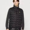 Lyle & Scott Crest Quilted Gilet - Bodywarmer - Jet Black