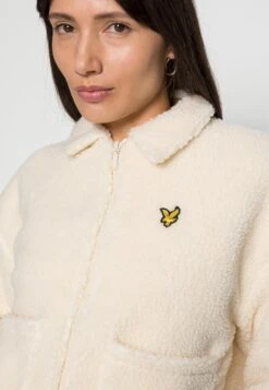Lyle & Scott Shearling- Winterjas - Vanilla -Lyle & Scott Verkoop 801d8609e70840de875c96881c7dc1f5