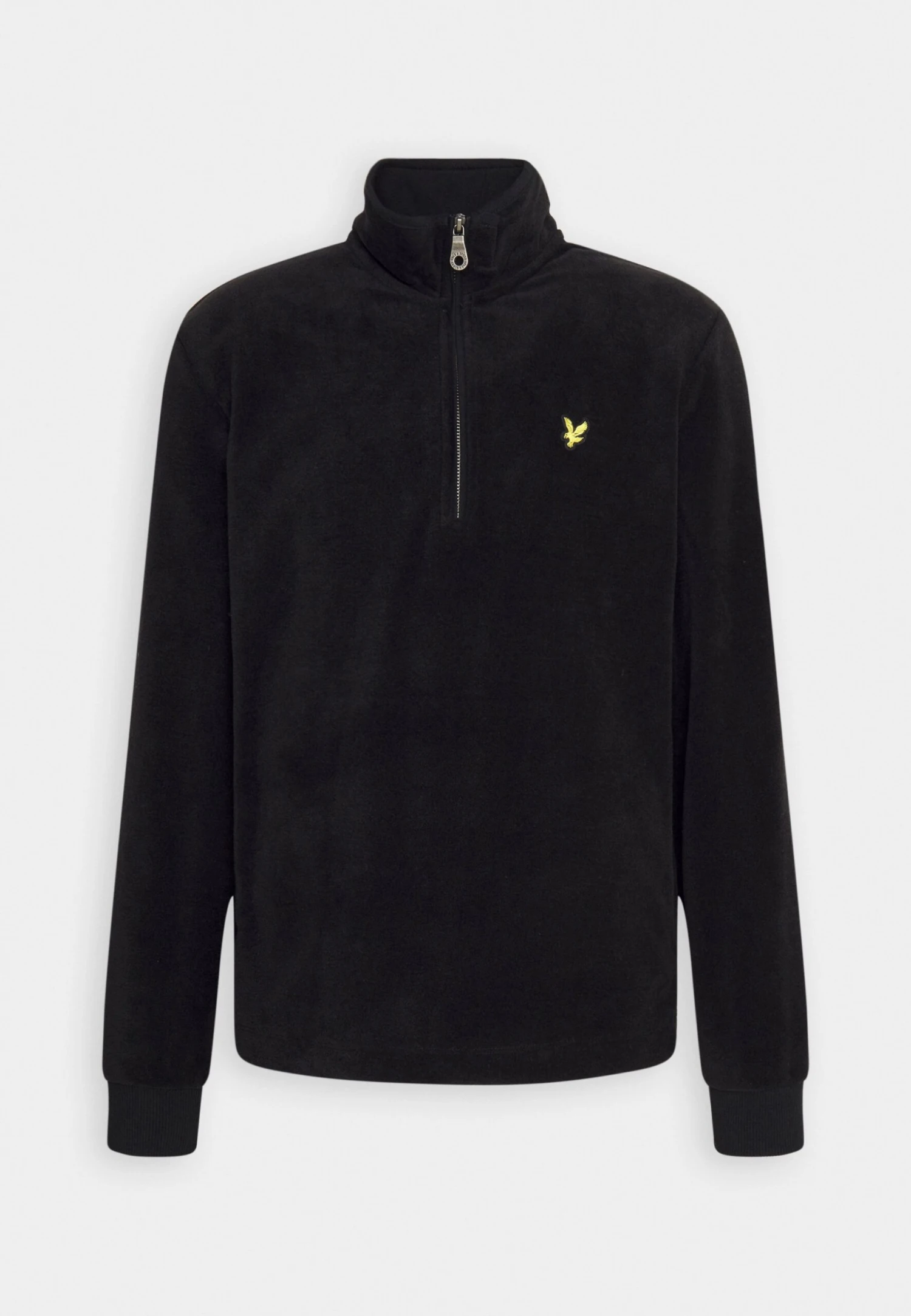 Lyle & Scott Quarter Zip - Fleece Trui - Jet Black 4 Lyle & Scott Quarter Zip - Fleece Trui - Jet Black - Afbeelding 4