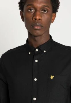 Lyle & Scott Oxford - Overhemd - Jet Black -Lyle & Scott Verkoop 89f135e820724ea49994d5ad694988be