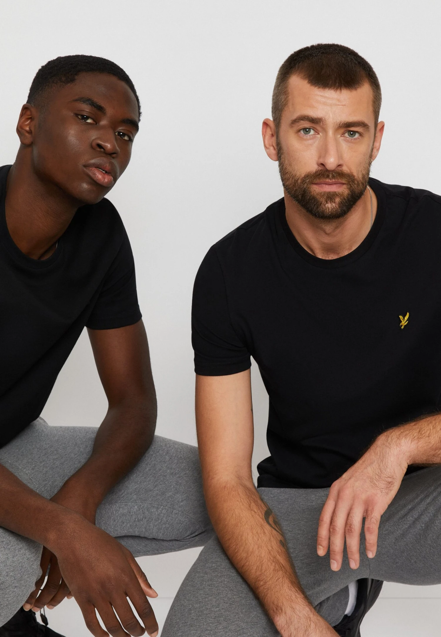 Lyle & Scott Plain - T-Shirt Basic - Jet Black 7 Lyle & Scott Plain - T-Shirt Basic - Jet Black - Afbeelding 7