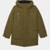 Lyle & Scott Coat - Parka - Dark Olive