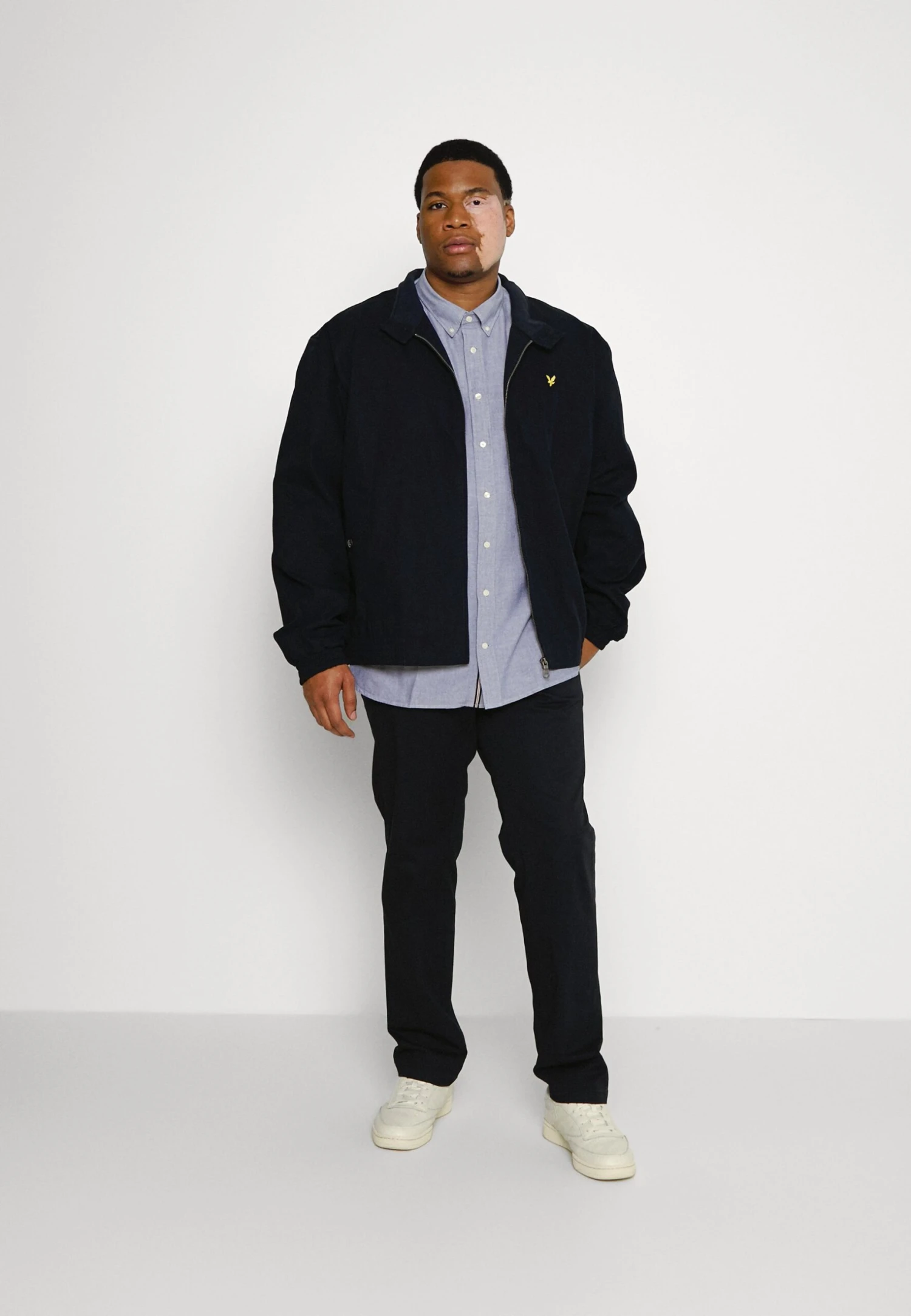 Lyle & Scott Harrington Jacket Plus - Lichte Jas - Dark Navy 2 Lyle & Scott Harrington Jacket Plus - Lichte Jas - Dark Navy - Afbeelding 2