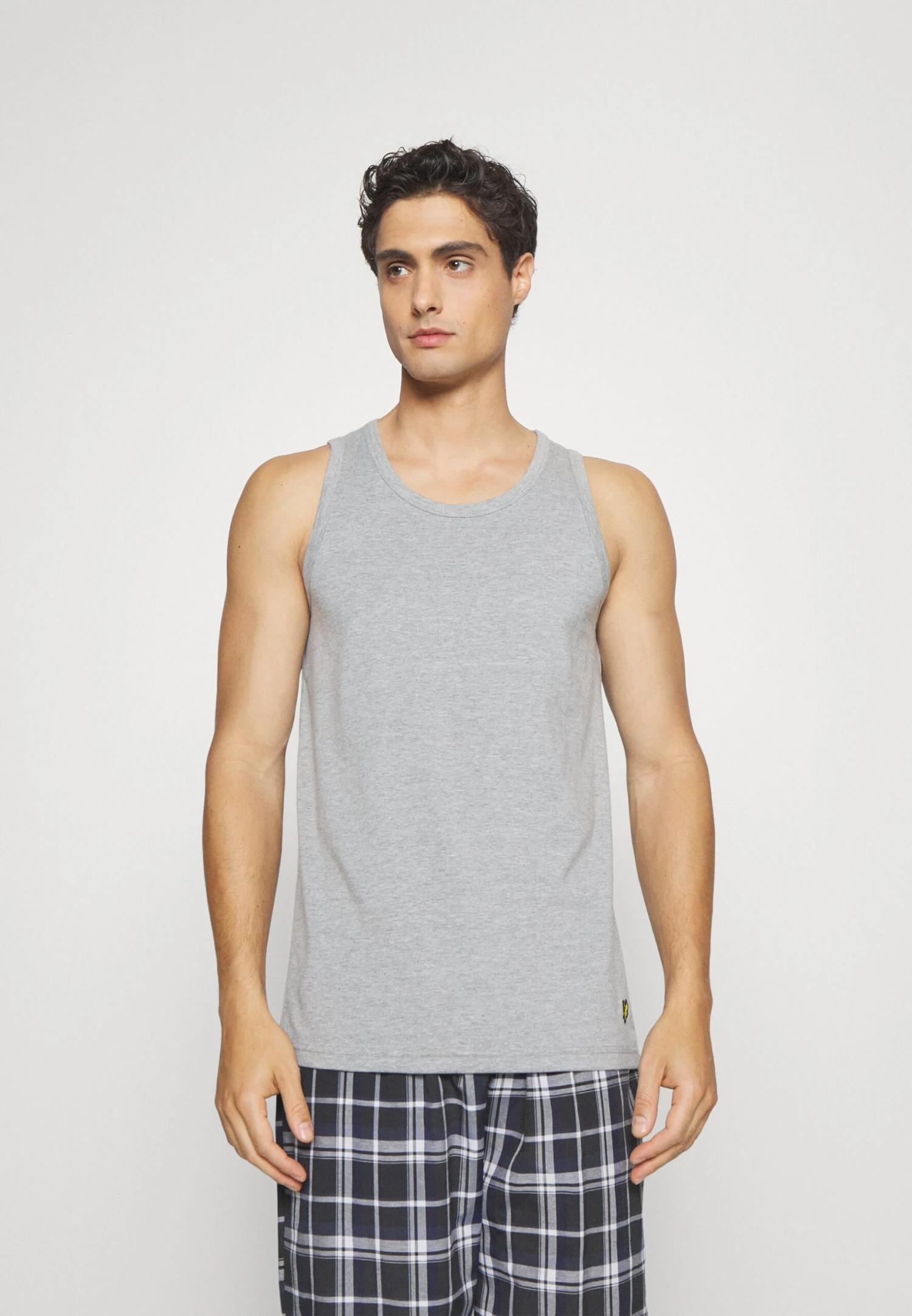 Lyle & Scott Aaron 3 Pack - Hemd - Bright White/Light Grey Marl/Black 3 Lyle & Scott Aaron 3 Pack - Hemd - Bright White/Light Grey Marl/Black - Afbeelding 3